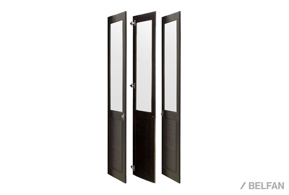 Комплект дверей к стеллажу "Рауна-30" массив сосны 2