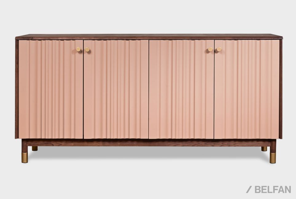 Тумба "Меридиан" 4 массив дуба, МДФ 7