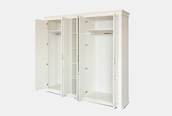 Шкаф 5-ти дверный "Верди Люкс" массив и шпон дуба 3