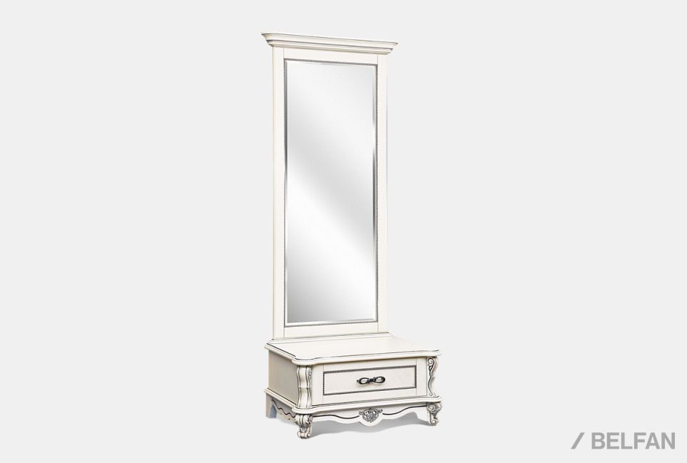 Зеркало напольное "Алези" массив и шпон дуба 1