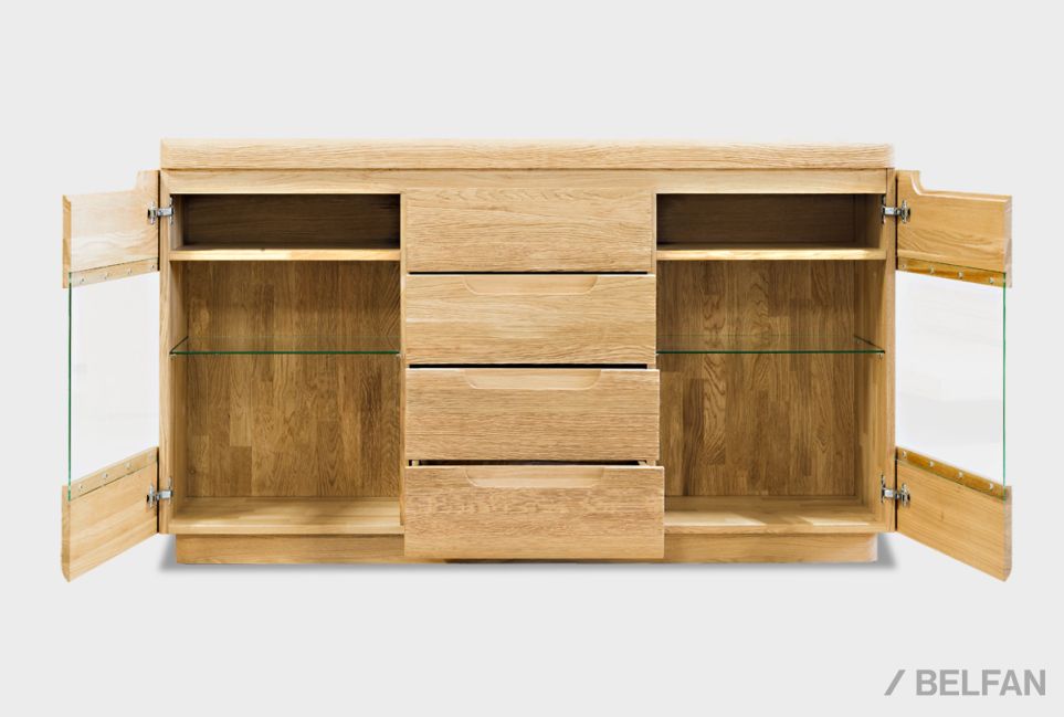 Тумба-бар "Бремен" массив дуба 5