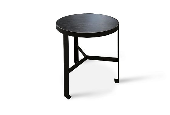 Стол журнальный "Collin" (круглый) малый массив и шпон дуба, МДФ 8