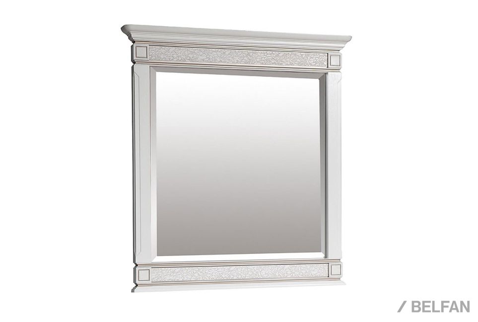 Зеркало настенное "Сиена" массив и шпон дуба, МДФ 1