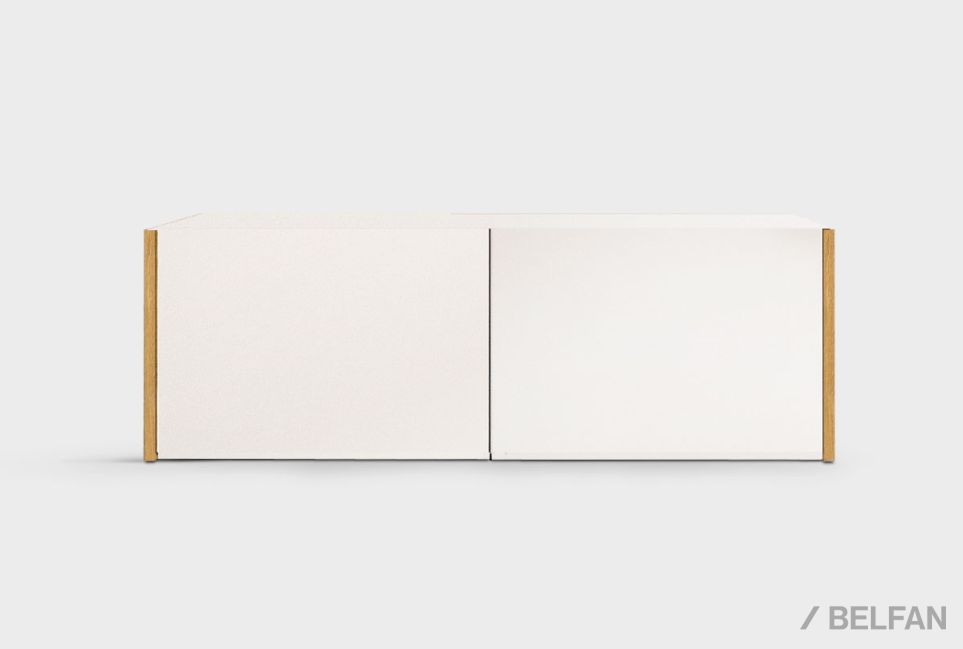 Дополнительная секция для шкафа 2-х дв. "Уоллстрит" массив дуба, МДФ 1