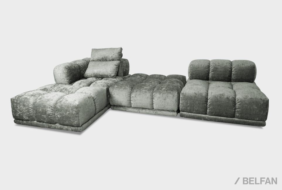 "Киото" диван с оттоманкой 1