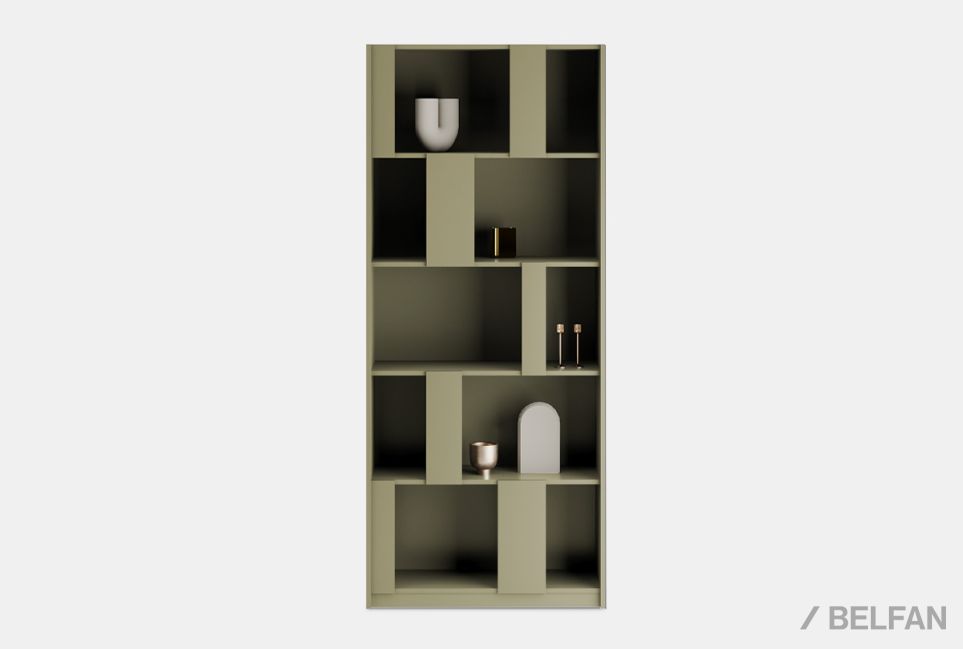 Стеллаж "Сакраменто" 100 (без зеркал) МДФ, шпон дуба 1