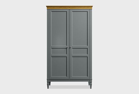 Шкаф для одежды 2-х дверный "Ольса-С" 20 массив сосны 7