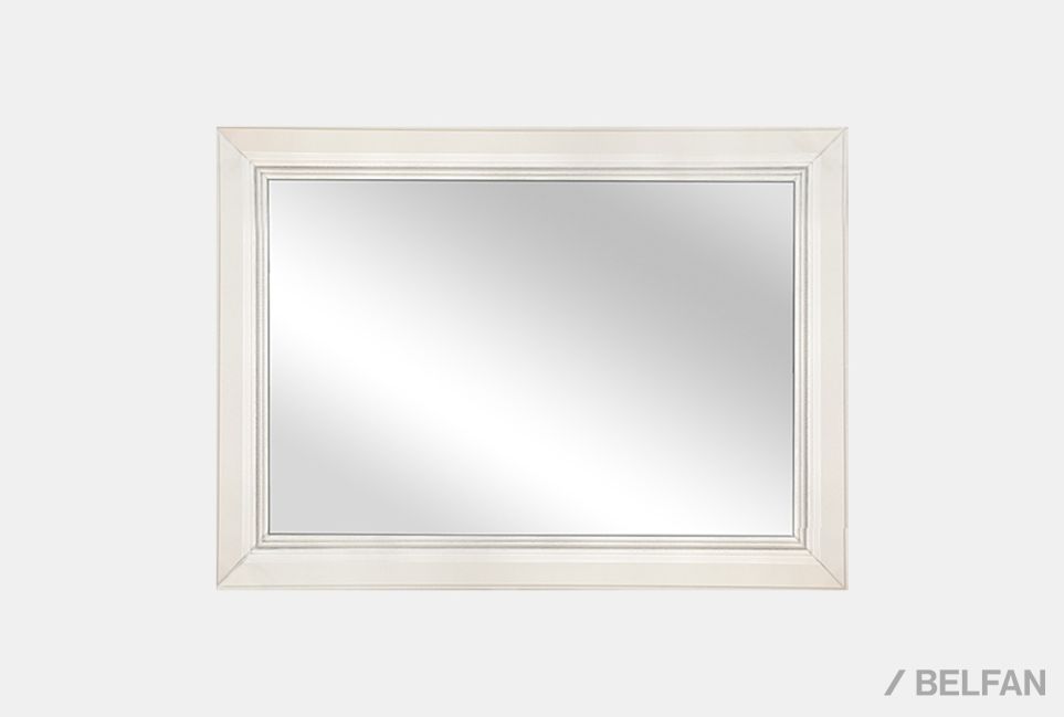 Зеркало "Флерон" (прямоугольное) массив дуба 2