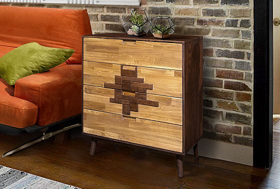 Комод "Ирвинг Дизайн" 1 массив дуба 9