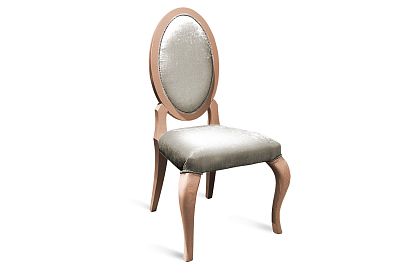 Стул "Луиза"; *ММ-257-51; амбэр с белой патиной; И-11