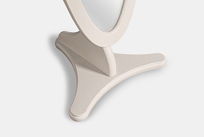 Зеркало напольное "Флерон"; *ММ-267-25; пудра