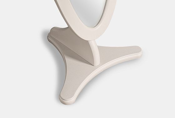 Зеркало напольное "Флерон" массив и шпон дуба 2