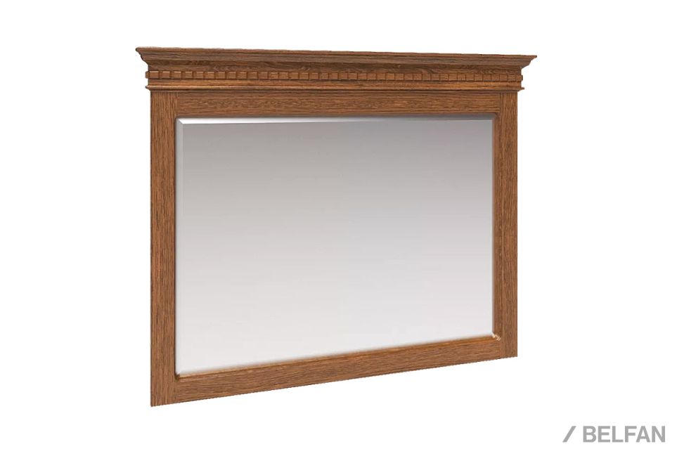Зеркало "Верди Люкс 3" массив и шпон дуба 1
