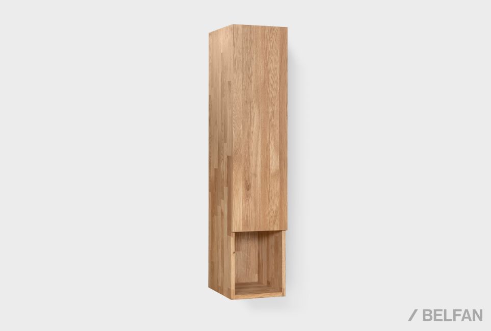 Шкаф настенный "Этна" (правый) массив дуба 1