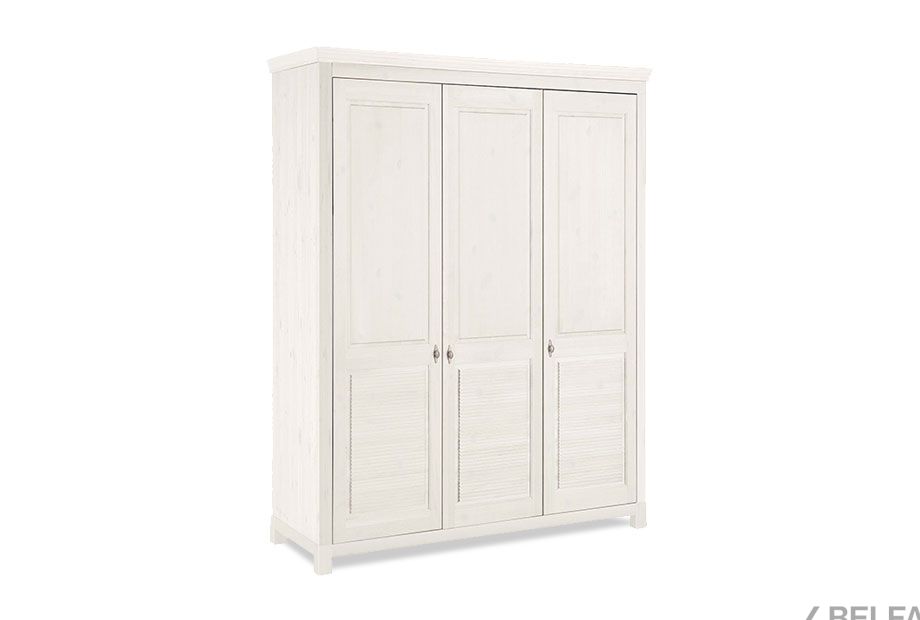 Шкаф для одежды 3-х дв. "Рауна" 30 массив сосны 1