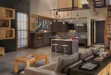 Кухня в стиле Лофт. Уют и функциональность