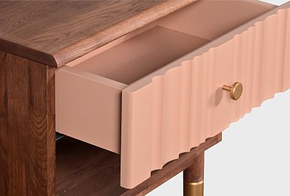 Тумба прикроватная "Меридиан" (с нишей)