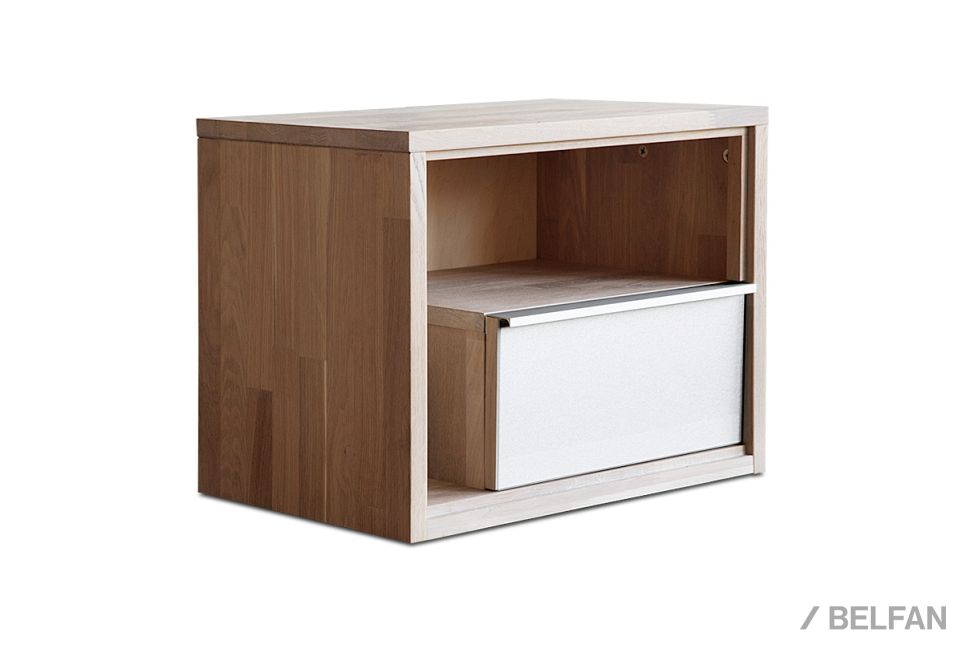 Тумба прикроватная "Manhattan" 2 (ящик справа) массив дуба 1