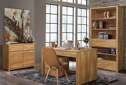 Стол письменный "Норд"; бейц-масло