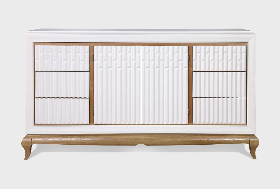 Тумба "Армония" 4 (с ящиками); айвори + классик