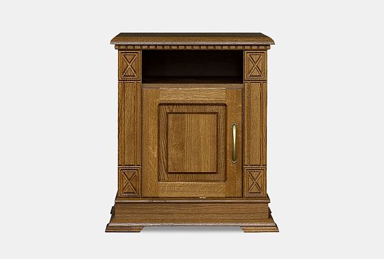 Тумба прикроватная "Верди Люкс" массив и шпон дуба 5