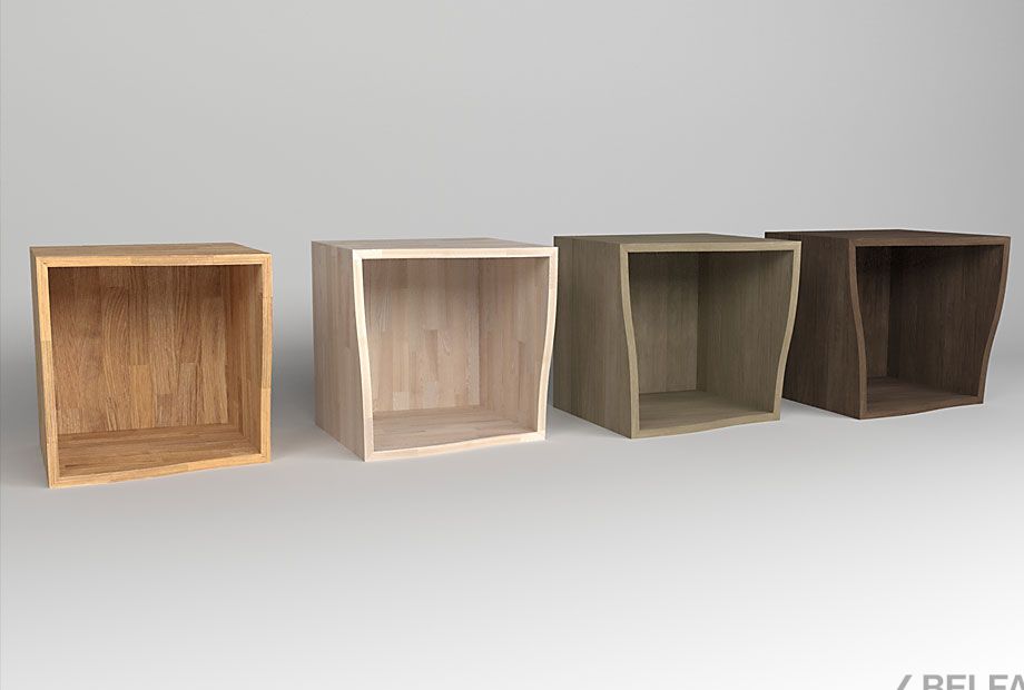 Модуль "Арт" (волна) массив дуба 2