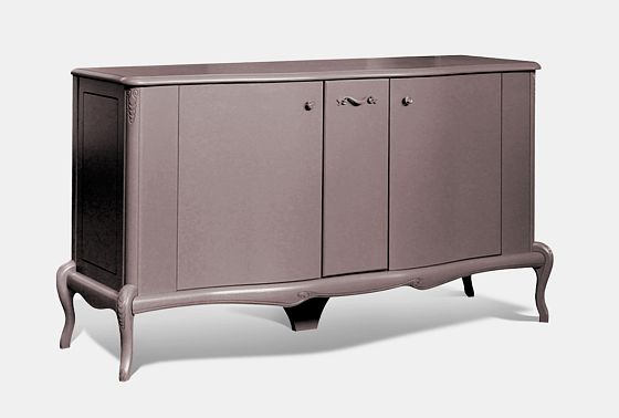 Тумба "Флерон" массив и шпон бука 2