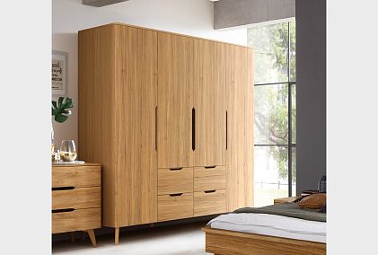 Шкаф для одежды 4-х дверный "Элва"