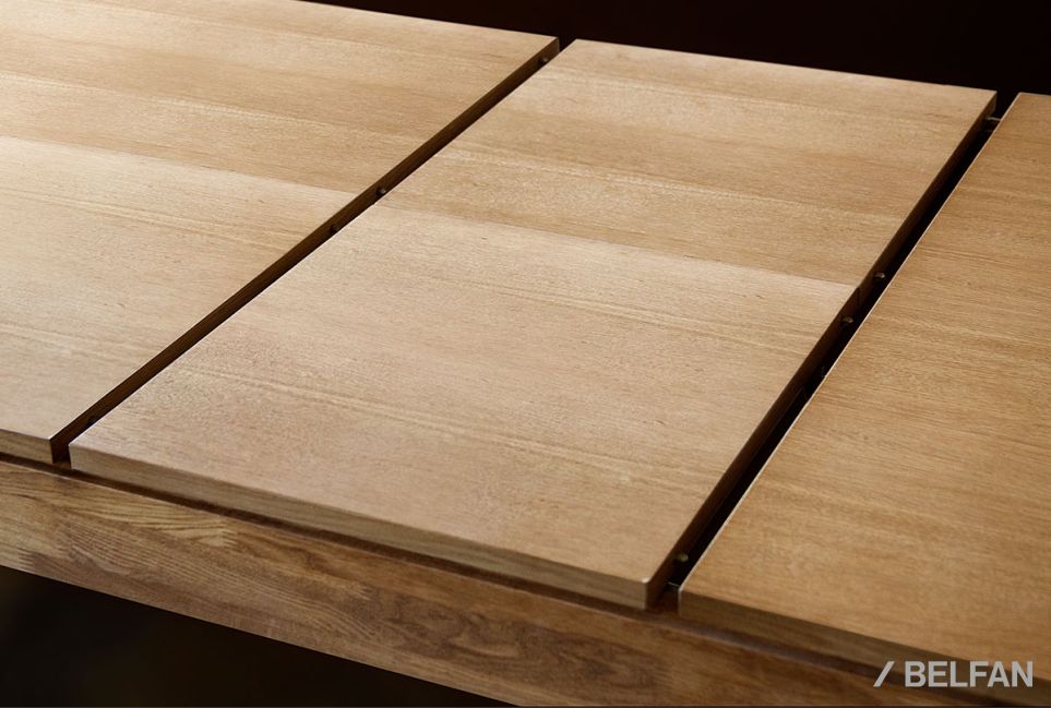 Стол обеденный "Wallstreet" (раскладной) массив и шпон дуба 4