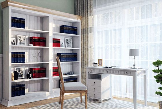 Тумба "Хельсинки-03" массив сосны 2