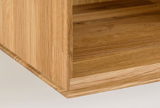 Шкаф навесной "Гринвуд" 2 (с нишей) массив дуба 16