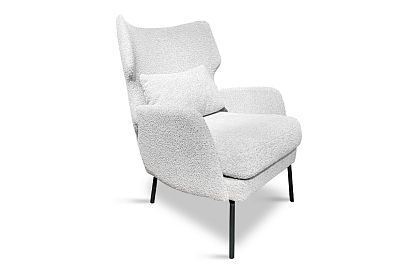 "Вавилон" кресло; нераскл.; 12; металл черный; Soul 910+Soul 910 (гр. 2/СМ)