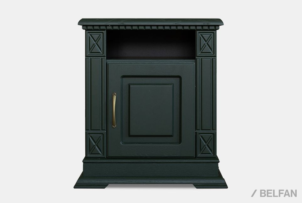 Тумба прикроватная "Верди Люкс" массив и шпон дуба 1