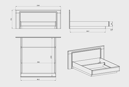 Кровать "Бремен"