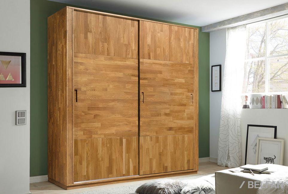 Шкаф-купе "Ирвинг" массив дуба 4