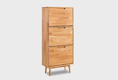 Тумба для обуви "Ирвинг"; бейц-масло