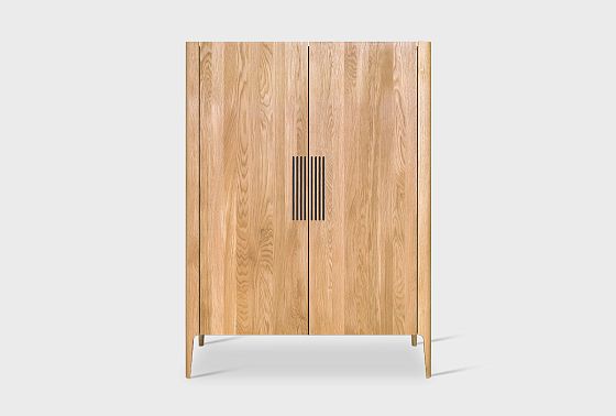 Тумба высокая "Бергамо" массив дуба 11