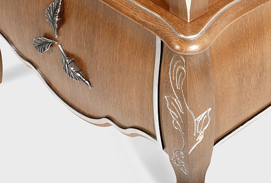 Стеллаж "Трио" массив и шпон дуба 8