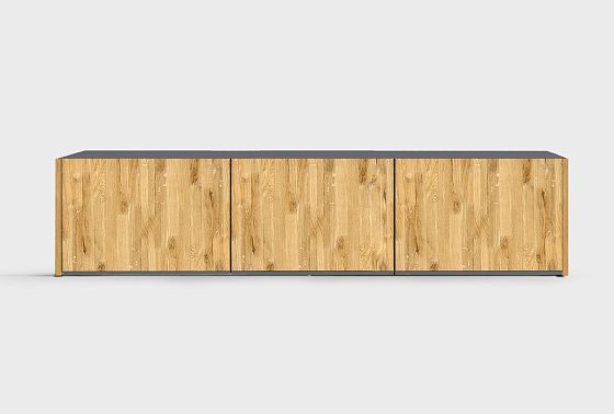 Дополнительная секция для шкафа 3-х дв. "Уоллстрит" массив дуба, МДФ 3