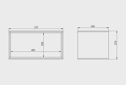 Полка настенная "Монреаль" 1; *А-018.54; к-мехенди
