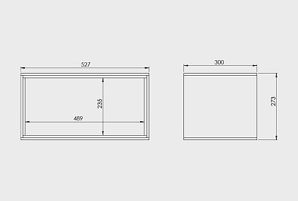 Полка настенная "Монреаль" 1