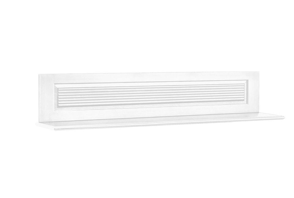 Полка настенная "Рауна" 165; белый воск