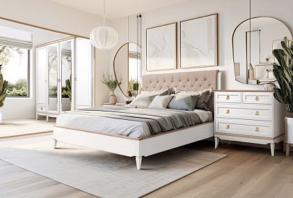 Кровать "Стюарт" (мягкое изголовье)