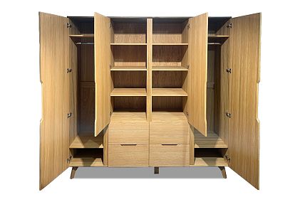 Шкаф для одежды 4-х дверный "Элва"