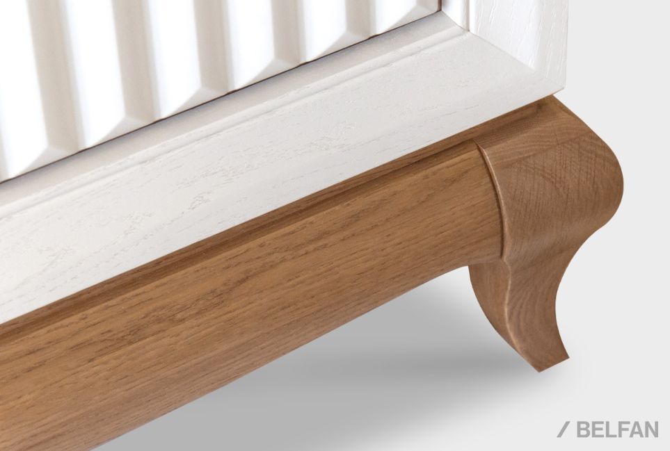 Комод "Армония" (узкий) массив и шпон дуба 12