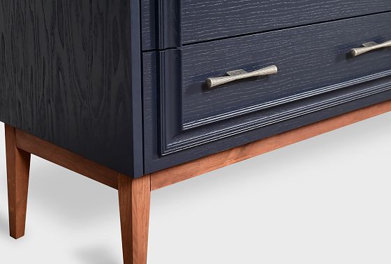 Комод "Сакраменто" 6 массив и шпон дуба, МДФ 8