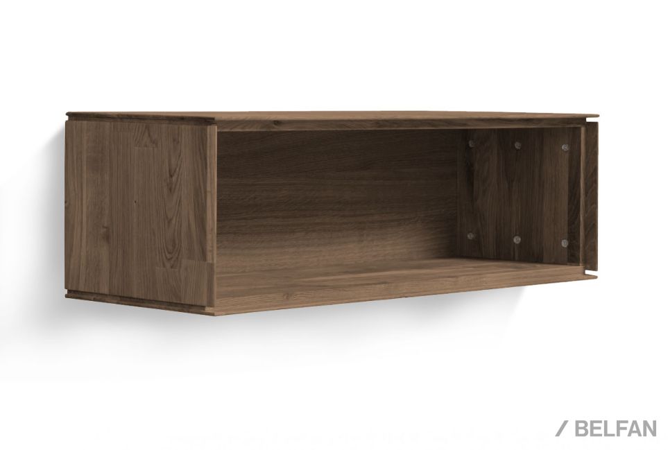 Полка навесная "Гринвуд" 85 массив дуба 1