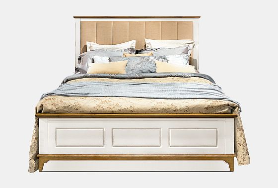 Кровать "Бриансон" массив и шпон дуба, МДФ 7