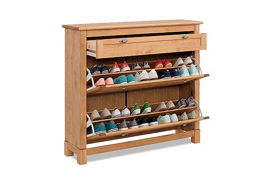 Тумба для обуви "Рауна" 21 массив сосны 5