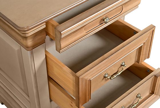 Тумба прикроватная "Оливия" массив и шпон ольхи 9